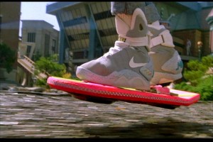 Volver al futuro 2 - zapatos Nike autoajustables - 1