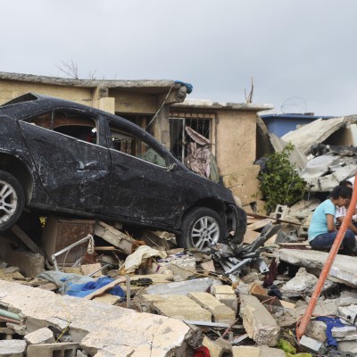  Segob da por superada emergencia por tornado en Acuña