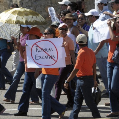  Programadas esta tarde marchas contra Reforma Educativa