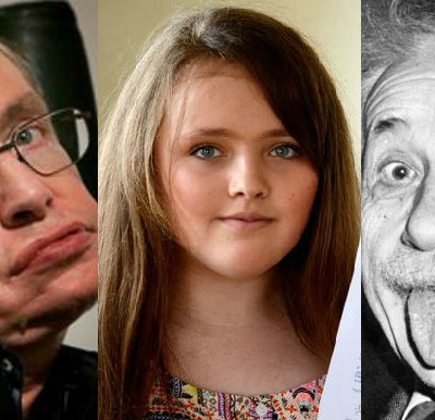  Niña de 12 años supera el coeficiente intelectual de Stephen Hawking y Albert Einstein