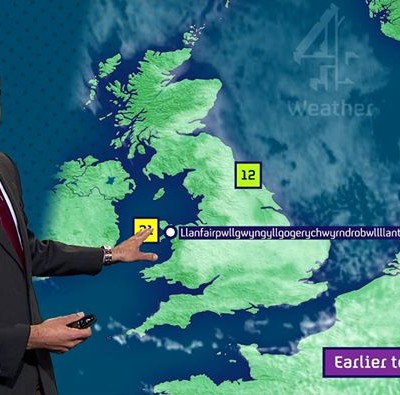 (Video) Presentador de clima pronuncia sin titubear largo nombre localidad de Gales