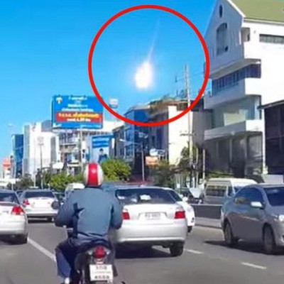 (Video) Sorprende en Tailandia caída de meteorito