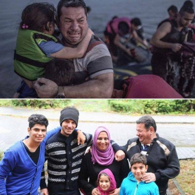  Han llegado a Berlín: Facebook recoge el final de la odisea de esta familia siria