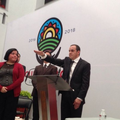  Cuauhtémoc Blanco ya es alcalde de Cuernavaca