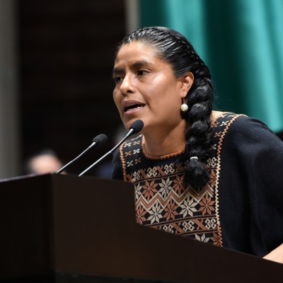  Indígena oaxaqueña busca ser la primera gobernadora del estado