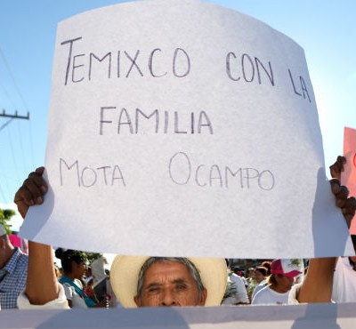  Habitantes de Temixco salen a las calles a pedir justicia para su alcaldesa asesinada