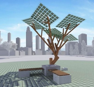  Universitarios queretanos crean árbol generador de energía eléctrica