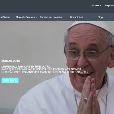  ‘Click to pray’ la app para rezar con el Papa Francisco