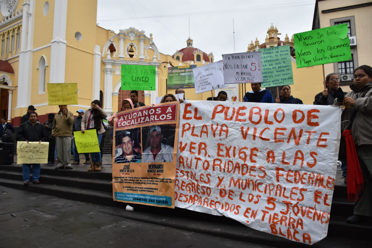  Buscarán a desaparecidos de Veracruz de manera independiente