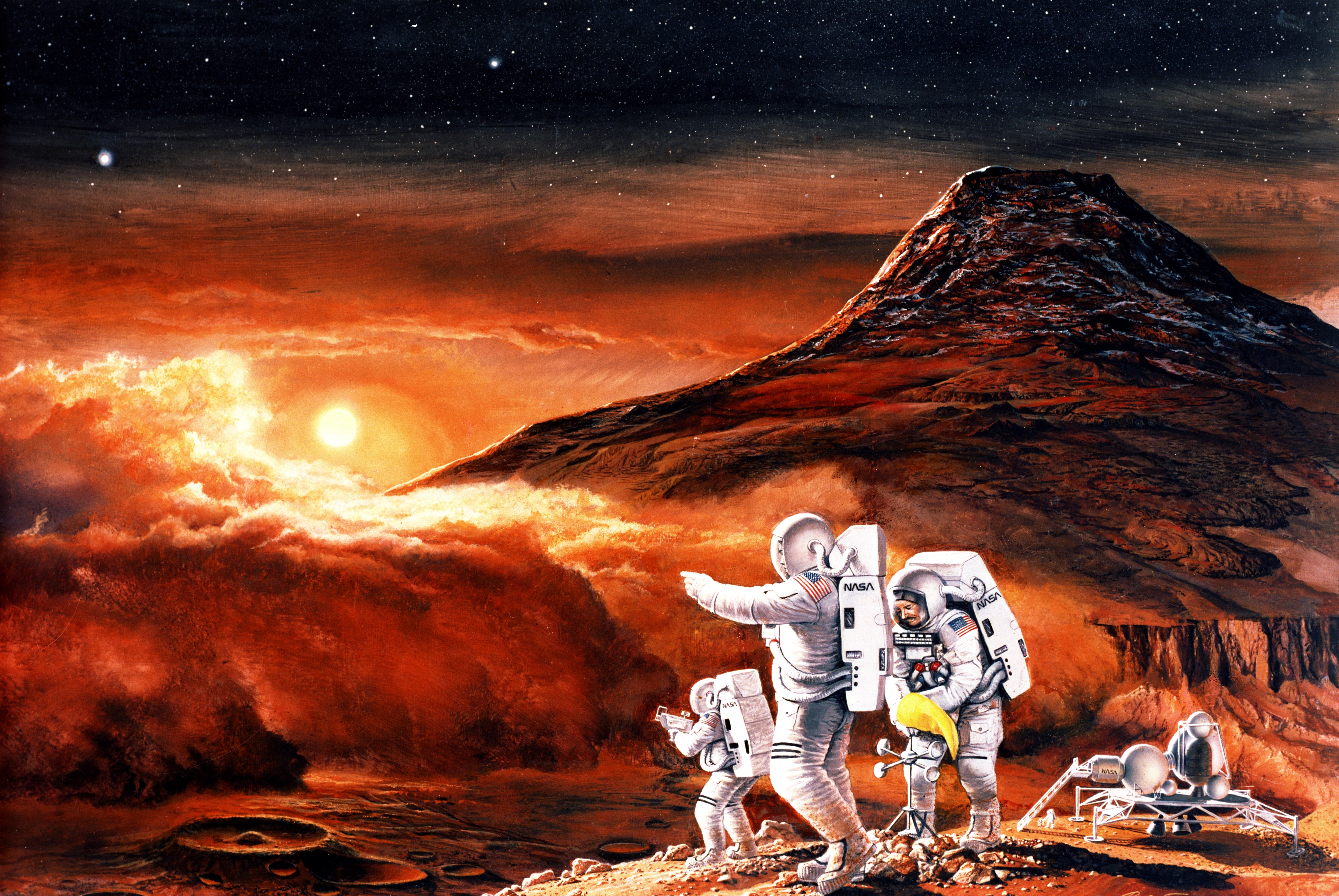  En 2030, la NASA podría enviar humanos a Marte
