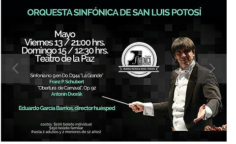  Concierto con la Orquesta Sinfónica de San Luis Potosí