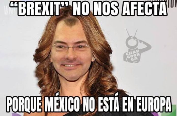  Tras Brexit, surgen memes con Andrea Legarreta como protagonista