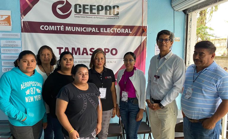  Comité municipal del Ceepac en Tamasopo pide cambio de sede por seguridad