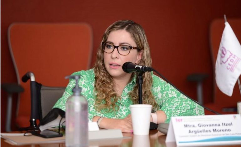  Piden comparecencia de Giovanna Argüelles en el Congreso de SLP