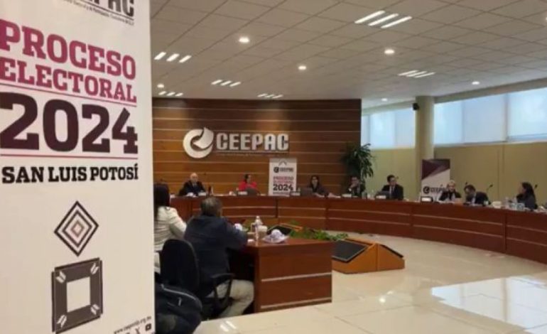  Ceepac pedirá 9 mdp más para el proceso electoral de SLP