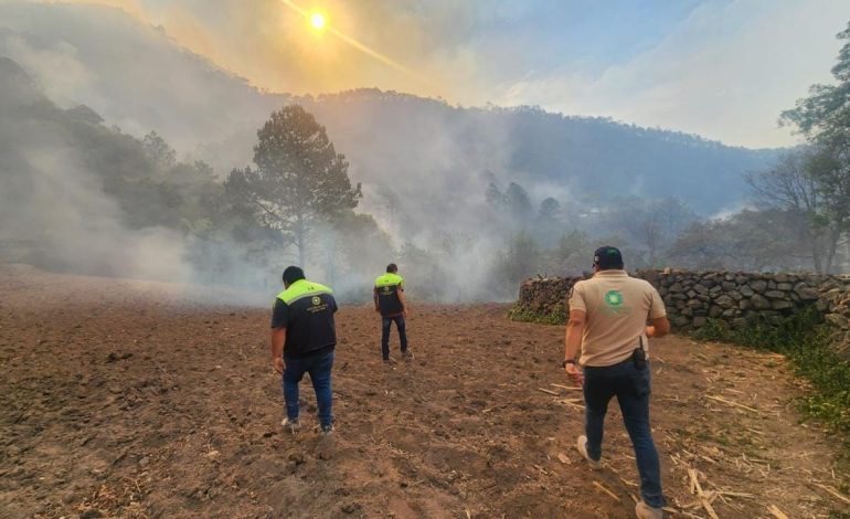  Incendio en Santa María del Río ha afectado 850 hectáreas