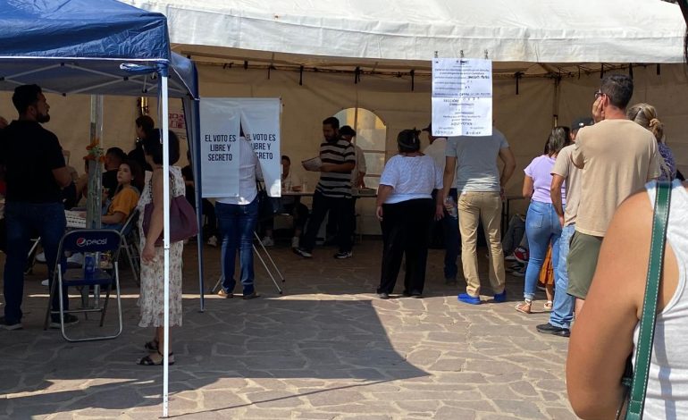  Perciben vecinos gran participación electoral en Joyita de la Cruz