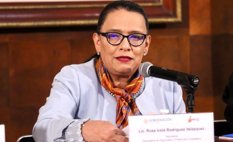  La potosina Rosa Icela será la próxima secretaria de Gobernación
