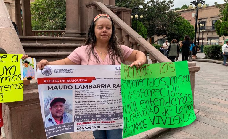  Familia de Mauro Lambarria Ramos clama justicia por su desaparición forzada
