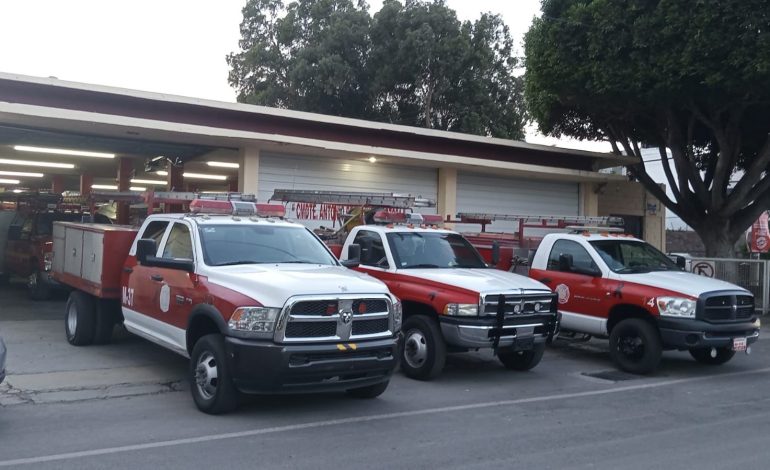  Bomberos de SLP entran en paro