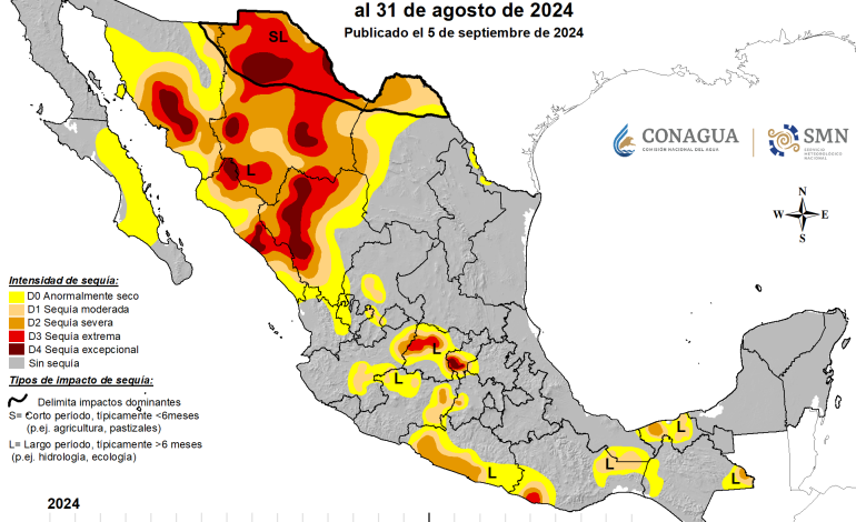  Cede la sequía en México; en SLP casi se erradica