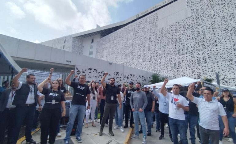  (VIDEO) Poder Judicial Federal en SLP mantendrá paro y batalla jurídica contra la reforma