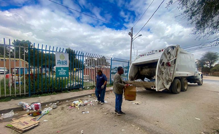  Villa de Pozos analiza concesionar la recolección de basura