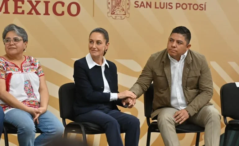  Gallardo buscará ayuda de Claudia Sheinbaum sobre adeudo de pensiones