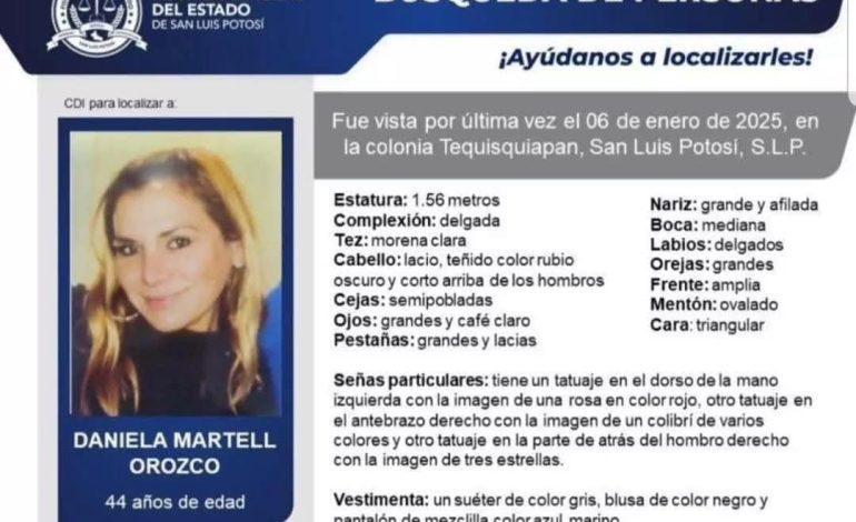  Indigna a colectivos manejo de la FGE sobre el caso Daniela Martell