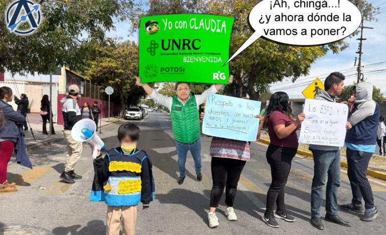  “Universidad sí, pero no aquí”