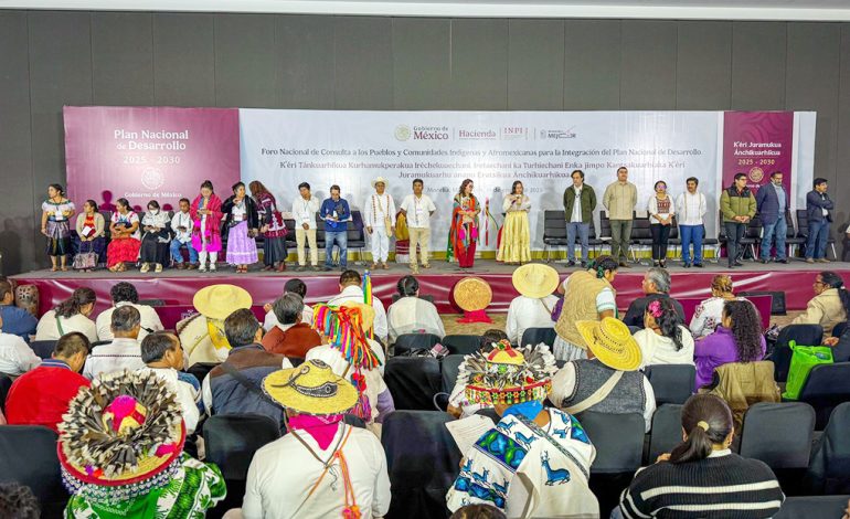  Comunidades indígenas de SLP plantean sus propuestas para el PND 2025-2030