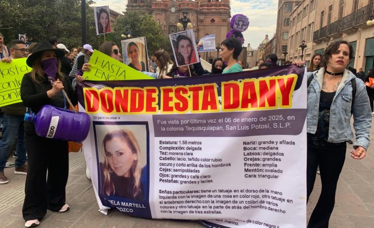  “¿Dónde está Daniela?”, una marcha pacífica por la justicia y seguridad en SLP