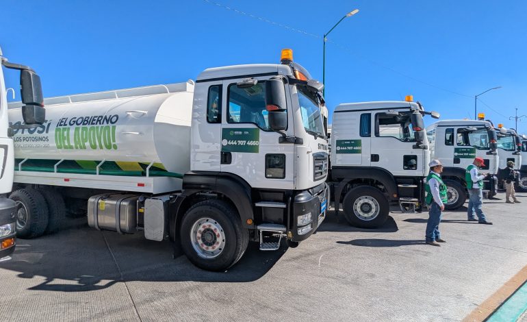  Gobierno de SLP invierte 116 mdp para enfrentar la crisis de agua